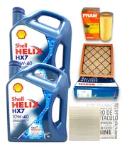 Comprar Kit 8l Shell Hx7 10w40 Y 3 Filtros Ford Kuga 2.5 Turbo 2010-