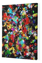 Comprar Cuadro Moderno Mural De Arte Pintura Drops Abstracto