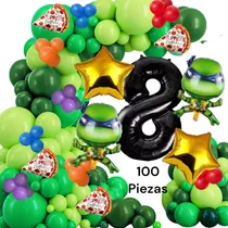 Comprar Set Globo Tortugas Ninja Decoracion De Globos Fiesta Niños