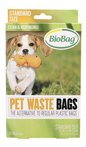Dog Waste Bags - 50 Count - Case Of 12 - Alternative To Regu