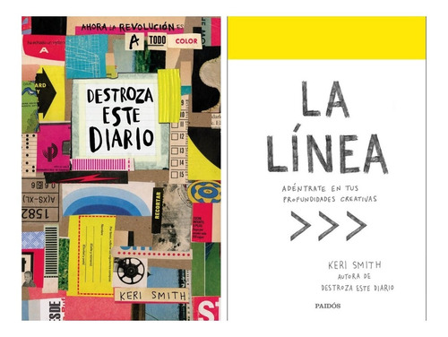 Pack Destroza Este Diario + La Linea - Keri Smith 2 Libros