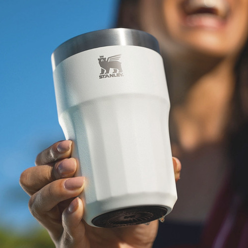 Vaso De Cerveza Stanley Golden Hour Prismatic 384 Ml Pale Stone