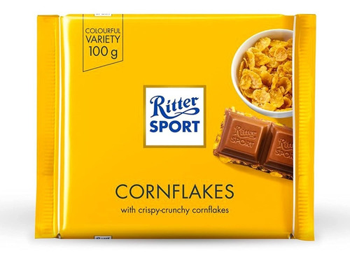 Ritter Sport Cornflakes 100grs (10 Piezas