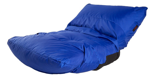 Sillon Puff Print Azul Këssa Muebles
