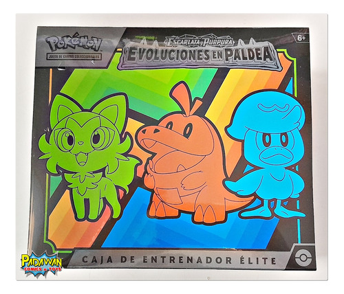 Caja De Entrenador Elite - Evoluciones En Paldea Pokémon Tcg