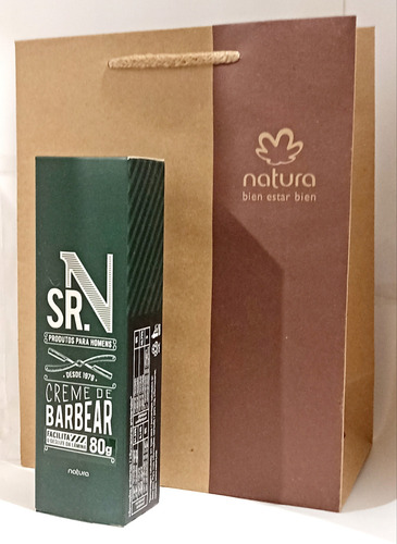 Crema Para Barbear Sr. N Natura 80g
