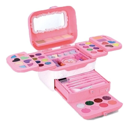 Juguetes De Maquillaje Para Niños Caja Regalo Cumpleaño 72pc