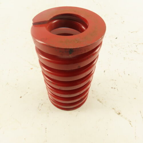 Red Die Spring 7/8  Id X 2  Od  0.300 Square Wire 3-1/2  Aal