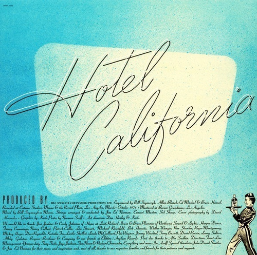 Imagen 6 de 7 de Eagles Hotel California (disco Vinilo) Pink Floyd Aeorosmith