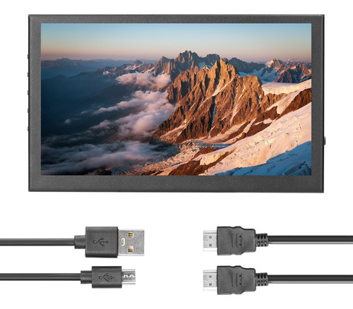 Imagen 5 de 6 de Resolución Táctil De 1024* 600 Pulgadas De Pantalla De Monit