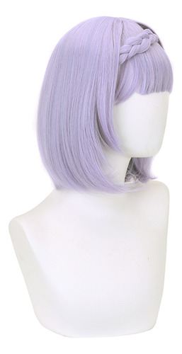 Peluca De Cosplay Desmontable Con Trenzas Divididas, Color M