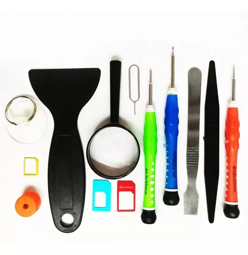 Kit De Herramientas 13 En 1 Para Reparar Celulares Estuche