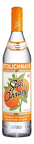 Paquete De 3 Vodka Stolichnaya Ohranj 750 Ml