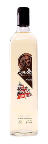 Pack De 12 Destilado De Agave Capricho Maduro + 33% 750 Ml