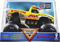 Comprar Monster Jam Truck True Metal El Toro Loco Gigante 1:24 Color Amarillo