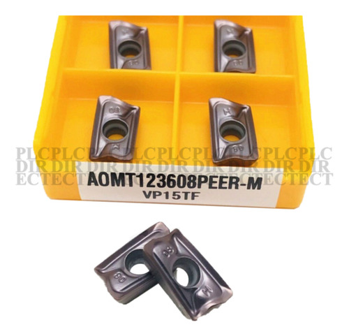10pcs/ New Mitsubishi Aomt123608peer-m Vp15tf Cnc Carbid Ccf