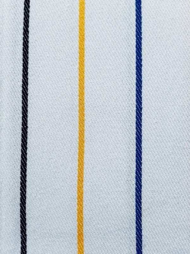 Imagen 2 de 5 de Sarape Blanco Raya Color