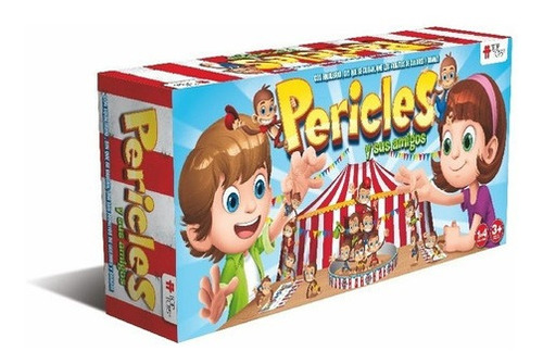 Pericles Y Sus Amigos - Juego De Mesa Infantil Top Toys