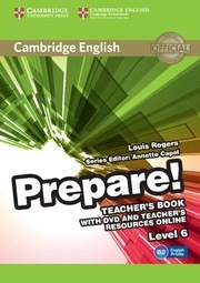 Prepare 6 - Teacher's Book + Dvd + Teacher's Resources Onlin