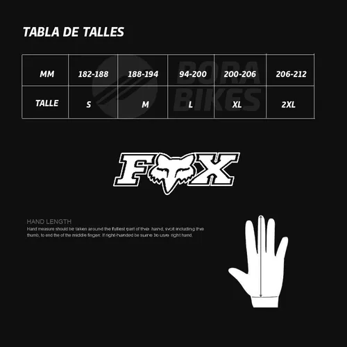 Guantes Largos Motocross Enduro Fox Legion Reforzados Tactil