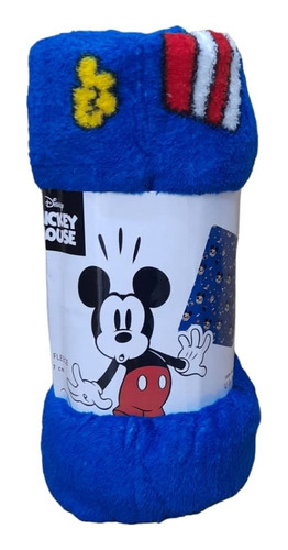 Manta Coral Disney Con Mickey/minnie/frozen/paw Patrol