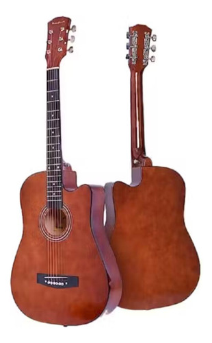 Guitarra Chelldee Cutaway 41 PuLG Café Pa-g2-e3