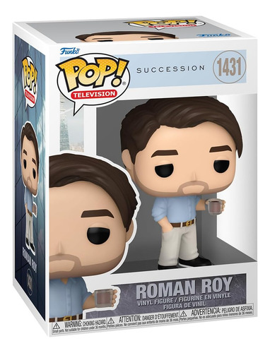 Funko Tv Hbo Succession 5 Pzas Logan Roy Kendall Greg Nuevo
