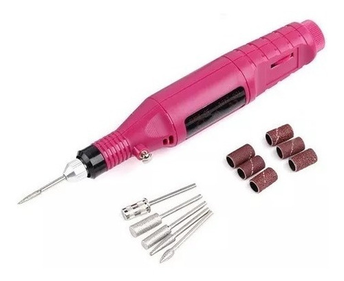 Manicure Pulir Uñas Cabezales Intercambiables Eléctrico
