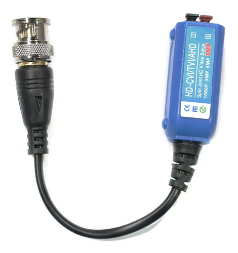Imagen 2 de 3 de Balun Pasivo Par, Ahd Tvi Cvi, 5 Megapixeles X 5 Unidades