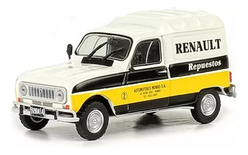 Renault 4f (1982) 1/43 Servicio Coleccion  Devoto Hobbies