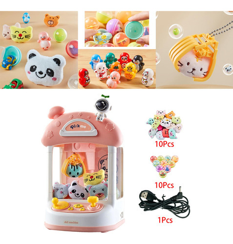 Cocina de juguete Genérica Generic Peppa Pig color pink 10 dolls