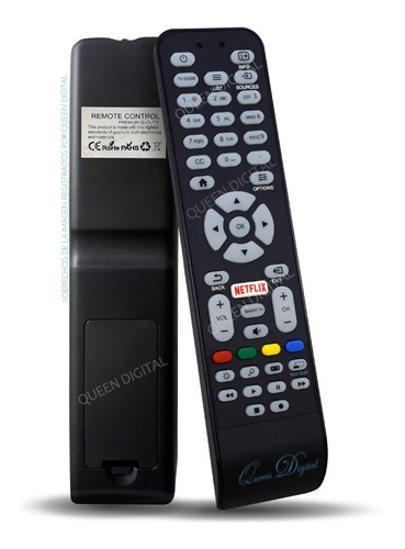 Control Remoto Para Aoc Netflix Smart Tv S5970 Led Le43d5542