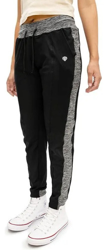 Pantalon Deportivo Jogging Mujer Team Gear Gym Pro Con Banda