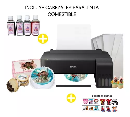 Impresora Comestible Epson Con Tinta Premium