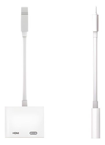 Adaptador Hdmi Otg Lightning A Av Digital Para iPhone / iPad