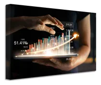 Comprar Cuadro Canvas Decora Negocios Tecnología Ctn18 140x90