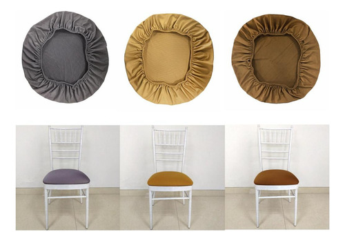 Cubierta De Asiento De Silla Funda Elástico De Taburete