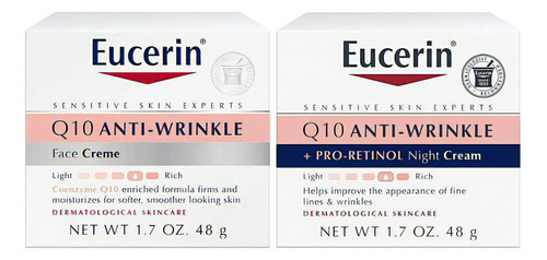 Crema facial antiarrugas Eucerin Q10 + Retinol Q10 Pro para todo tipo de piel nocturna
