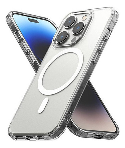 Carcasa Transparente Para iPhone 14 Pro Max Magsafe