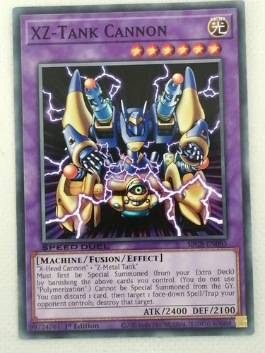 Xz Tank Cannon Comun Yugioh