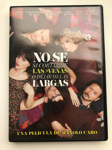 Pelicula No Se Si Cortarme Las Venas O Dejarmelas Largas Dvd (Usado)