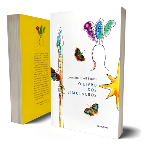 O livro dos simulacros, de Fontes, Joaquim Brasil. Editorial Editora Iluminuras Ltda., capa mole em português, 2021