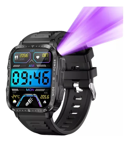 Reloj Inteligente Smartwatch Kt79 1,96 Amoled - 3atm -430mah