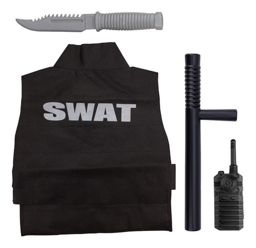 Kit Swat Colete - Brincando De Ser Multikids