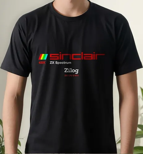 Camiseta Geek Nerd Computador Sinclair Zx Spectrum Algodão