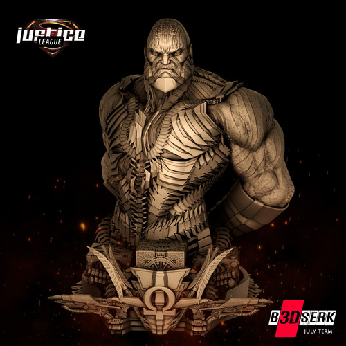 Bserk Plazo De Julio Busto De Darkseid 1- Figura Plastica