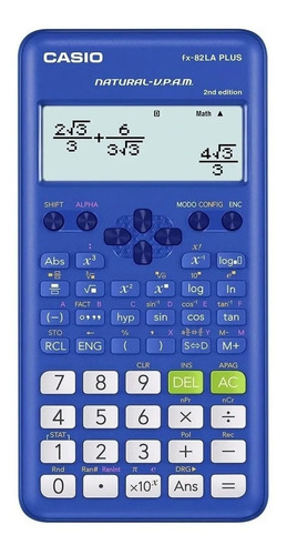 Calculadora Cientifica Casio Fx-82la Plus 252 Fun Secundaria