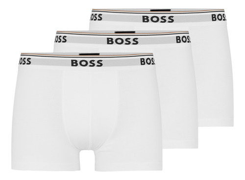 Paquete De Tres Boxers Para Hombre Boss En Algodón Elástico