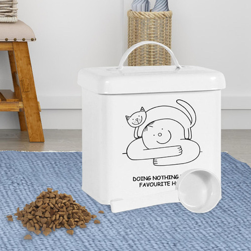 Nuevo Cubiertas De Almacenamiento De Comida Para Gatos S