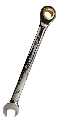Chave Ajustável 10mm Dupla De Carbono Aço Com Manivela